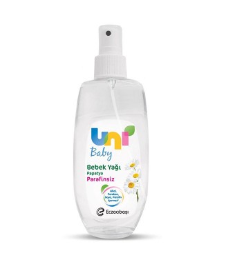 Uni Baby Papatya Özlü Bebek Yağı 200 ml